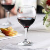 Wine Glass on table