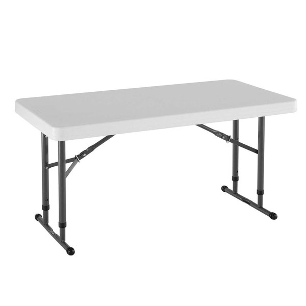 rectangle plastic folding table 4 ft