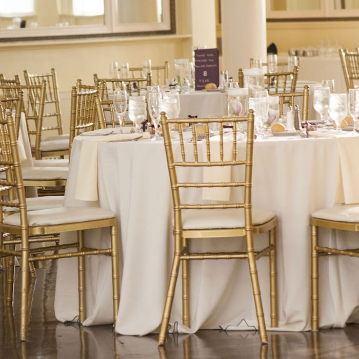 gold chiavari